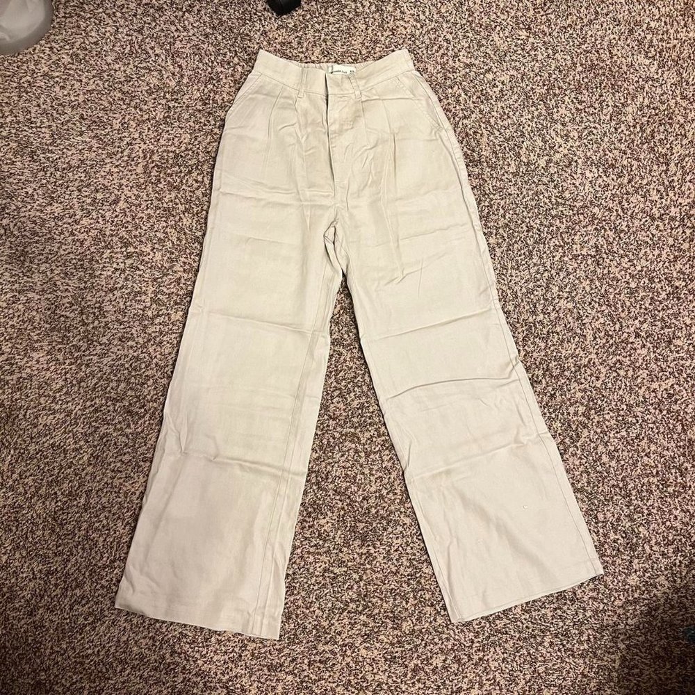 Abercrombie soft trousers - Cream